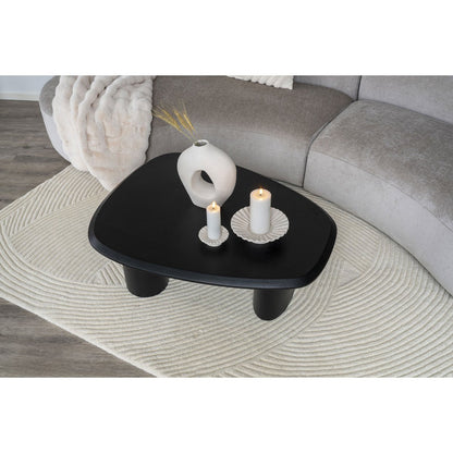 Ceramic Vase - White Sculptural Nordic Vase, 27.8 cm