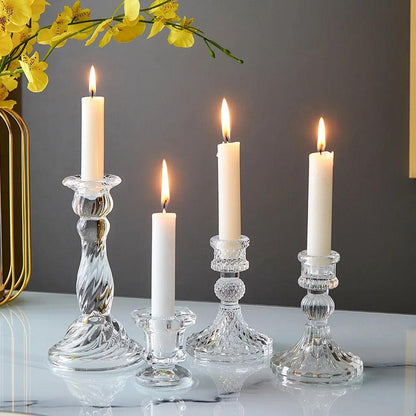 Classic Candle Holder | Full Glass - JUGLANA