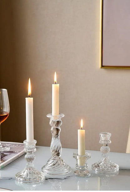 Classic Candle Holder | Full Glass - JUGLANA