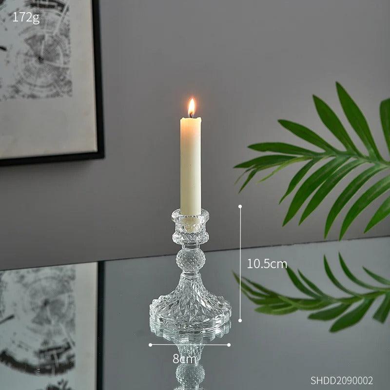 Classic Candle Holder | Full Glass - JUGLANA