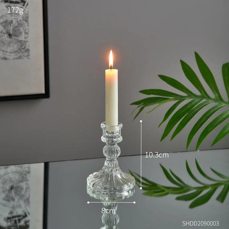 Classic Candle Holder | Full Glass - JUGLANA