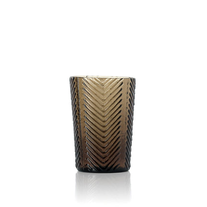 The Herringbone Tumbler - Smoke