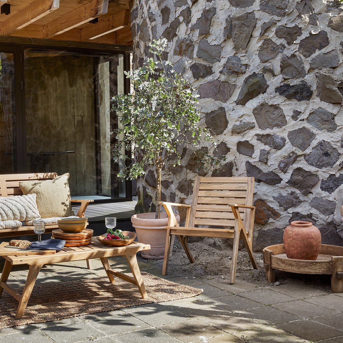 Teak Garden Chair - Odin Style, Durable Outdoor Seating