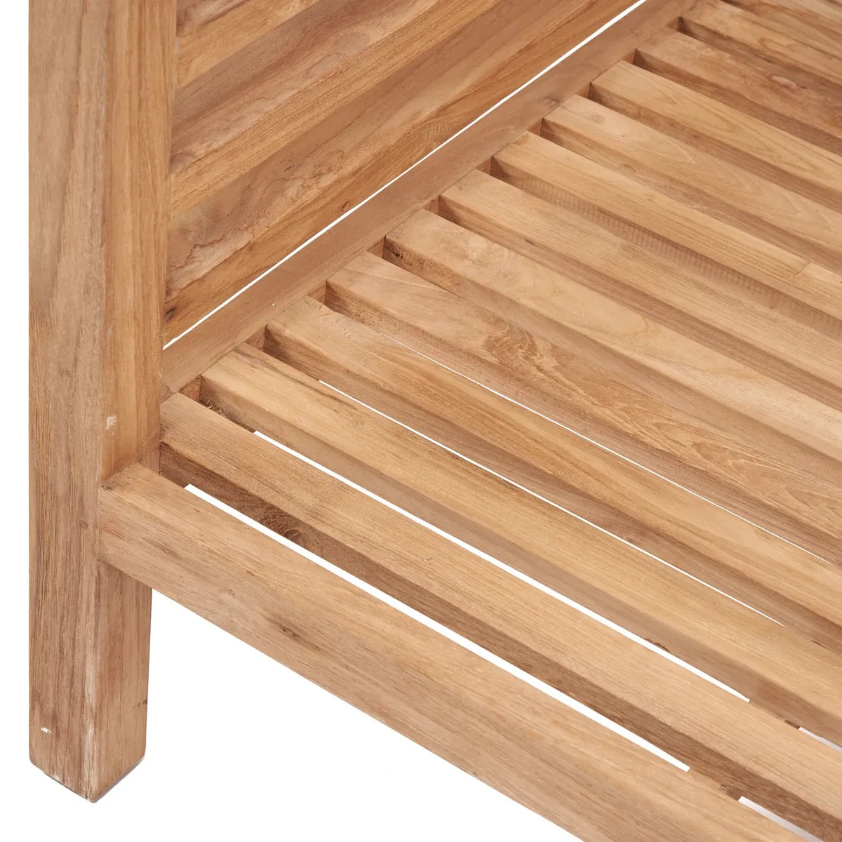 Teak Outdoor Corner Sofa - Modular Design for Patio Seating