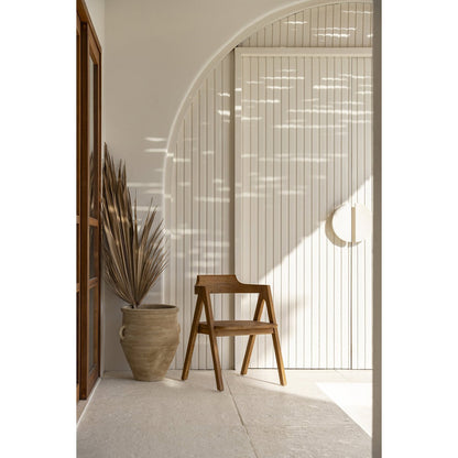 Teak Outdoor Dining Chair - Nihi Sumba Elegant Design