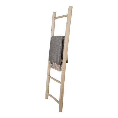 Teak Ladder - Natural Wood Decorative Accent, 50x150cm