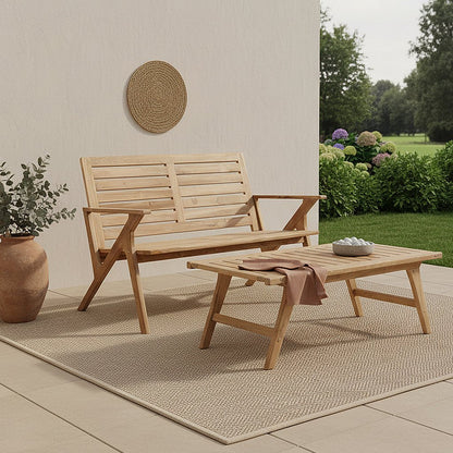Odin Teak Garden Bank