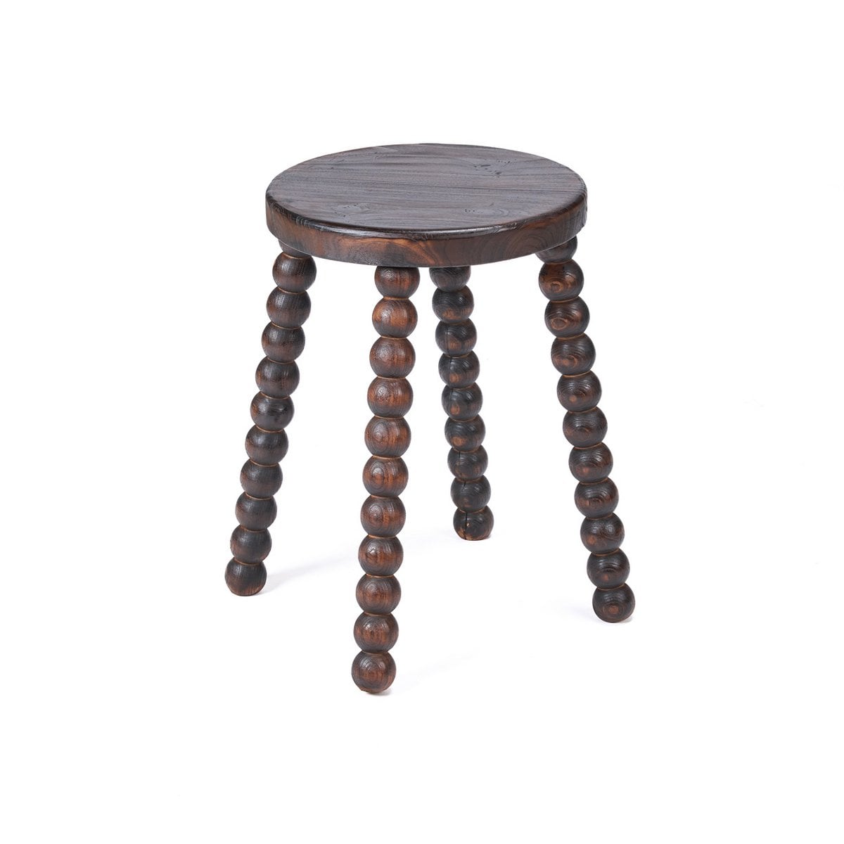 Dango Stool: Dark Walnut Accent Piece | Bazar Bizar – JUGLANA