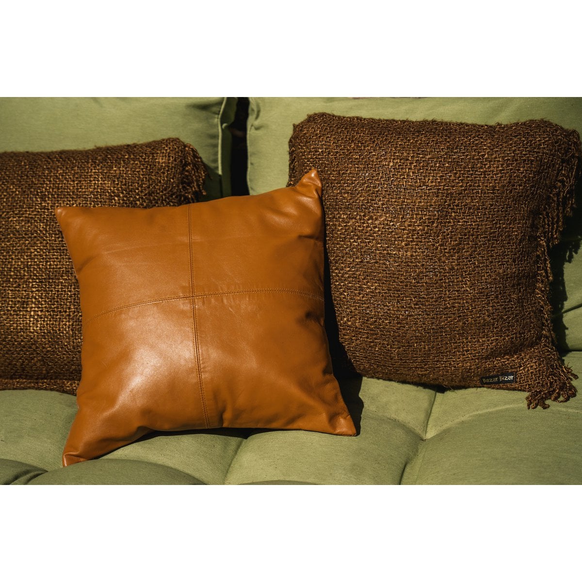 Oh My Gee Cushion Cover - Brown - 40x40