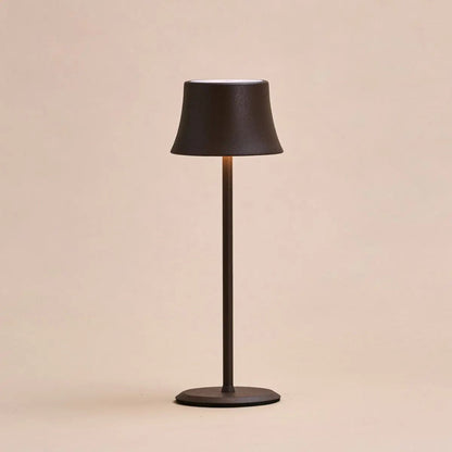 Willy Mini Mocha Brown Lampe de table rechargeable – Élégante, Dimmable, 60 heures d'autonomie