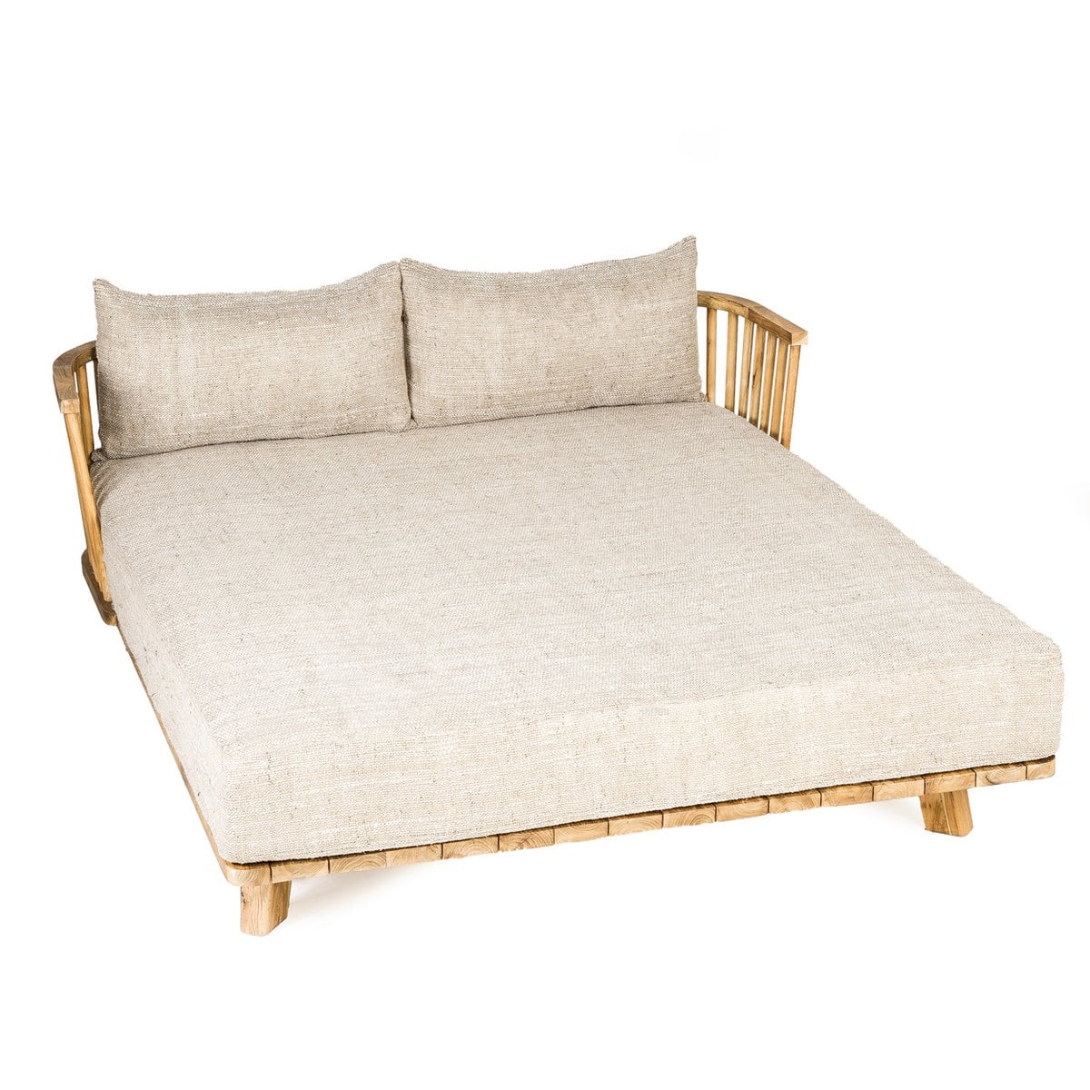 The Double Malawi Daybed - Natural Beige