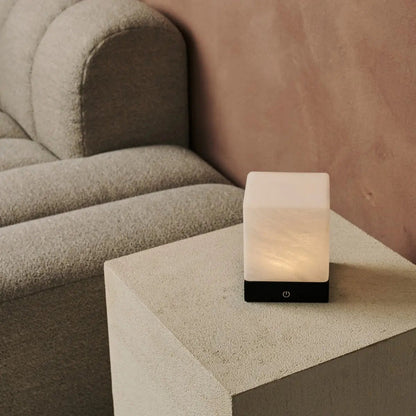Yce Black Cordless Wooden Lamp | Rechargeable, Dimmable & 100-Hours Battery Life