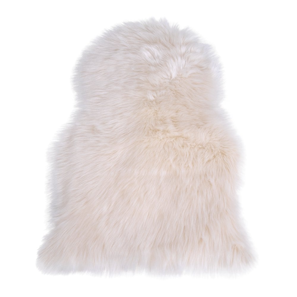 Lambskin Artificial - Ivory, Polyester, 50x85cm