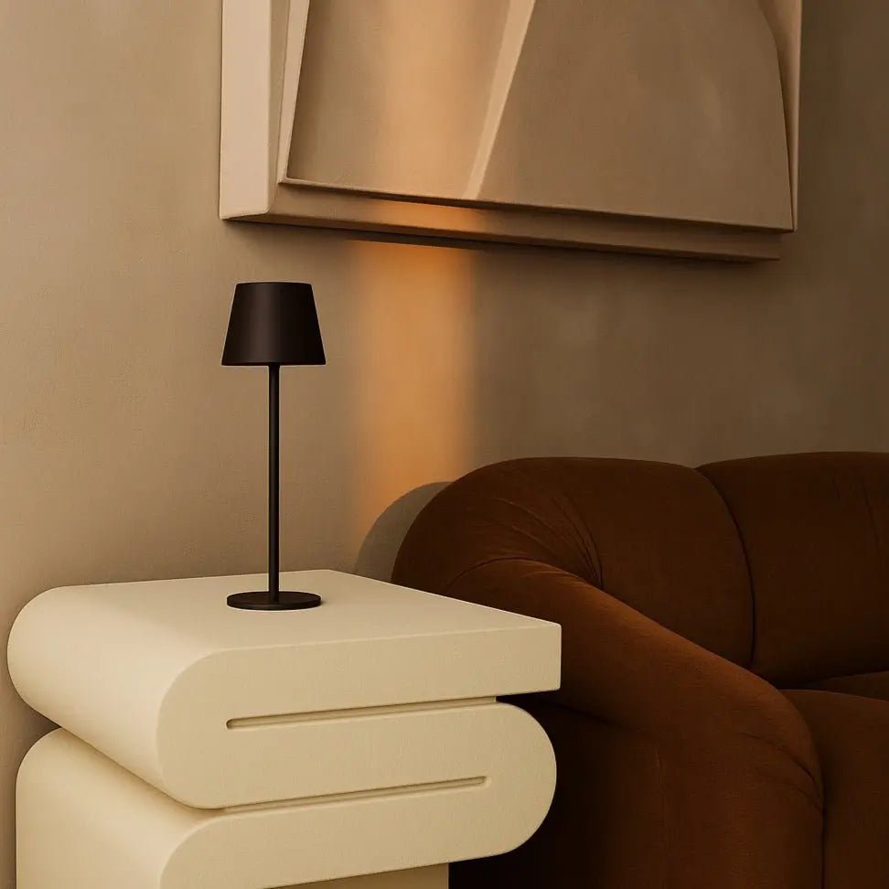 Ampère à Sans Fil Jasper Mocha Brown | 3 Stages de Lumière et Réglable