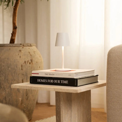 James White Rechargeable Table Lamp | Cordless, Dimmable & Elegant (kopie)