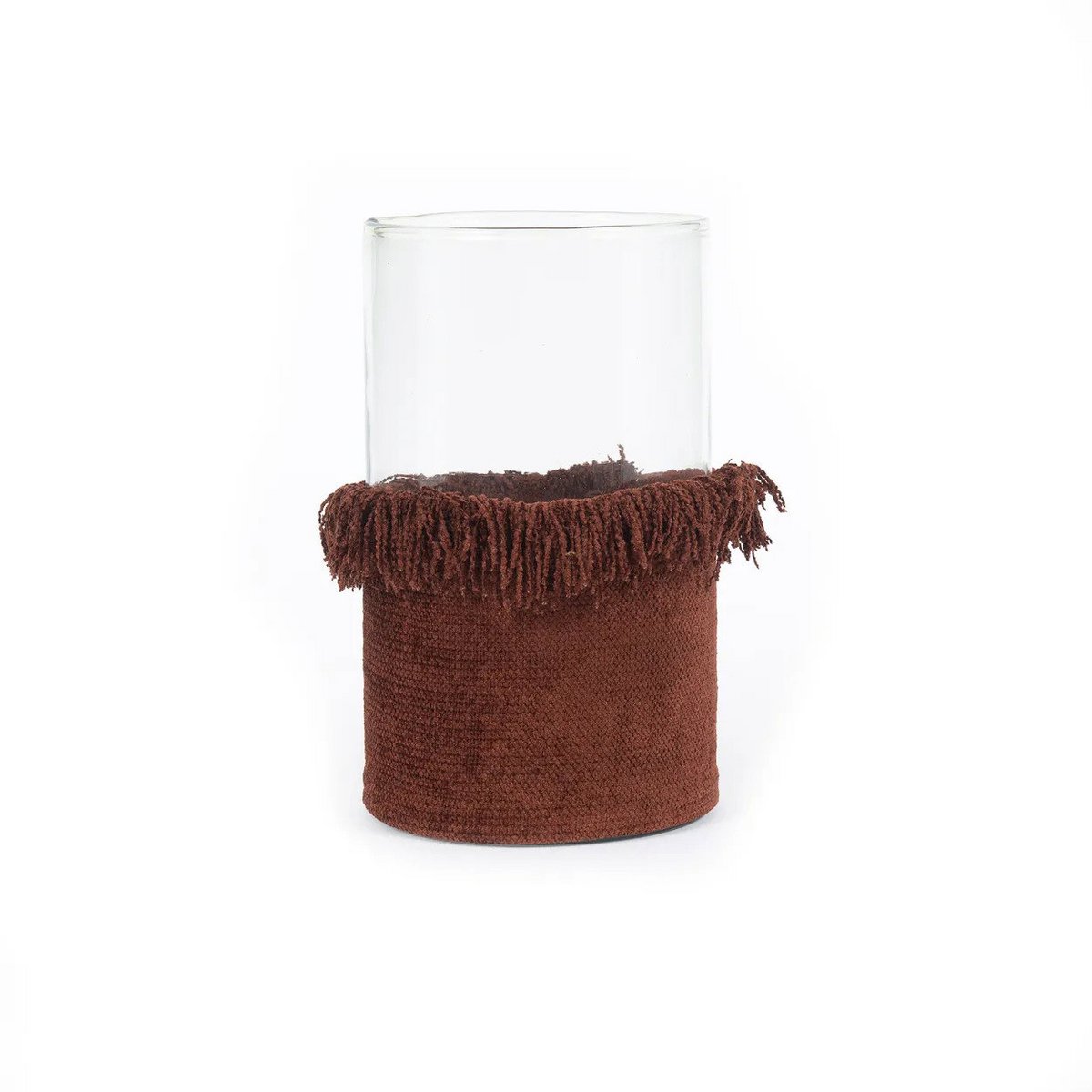 Velvet Candle Holder Oh My Gee – Luxury Statement Piece, XXL Burgundy