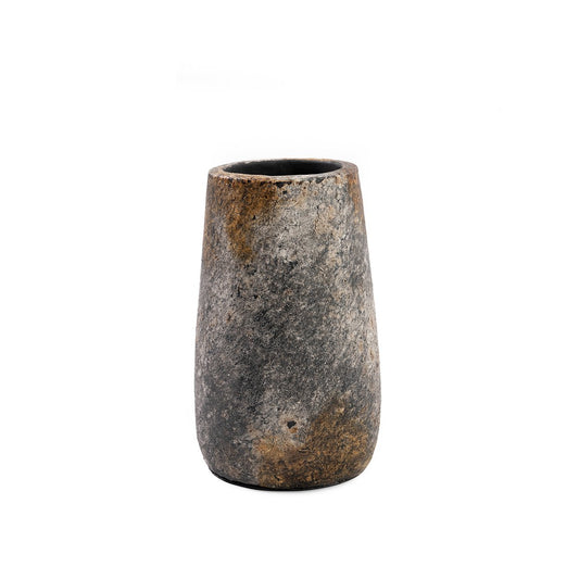 Τρομακτικό Βάζο από Τερακότα - Antique Grey - Small