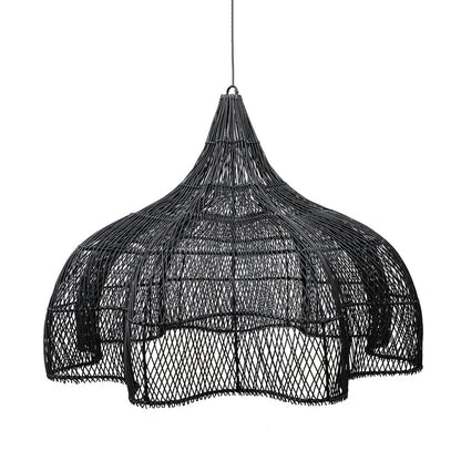 Black Cloud Pendant Lamp - XL Modern Hanging Light Fixture
