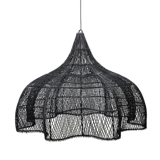 Black Cloud Pendant Lamp - XL Modern Hanging Light Fixture