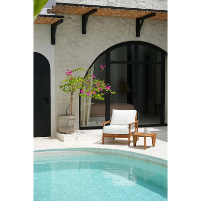 Reclaimed Teak Outdoor Sofa - Gilimanuk One Seater