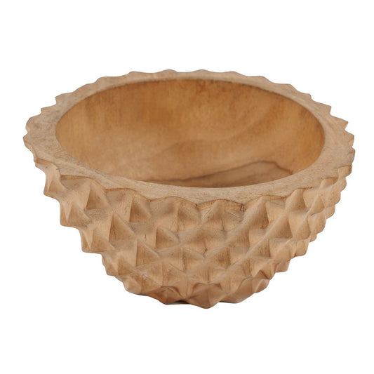 Le Bol à Durian en Racine de Teck - M