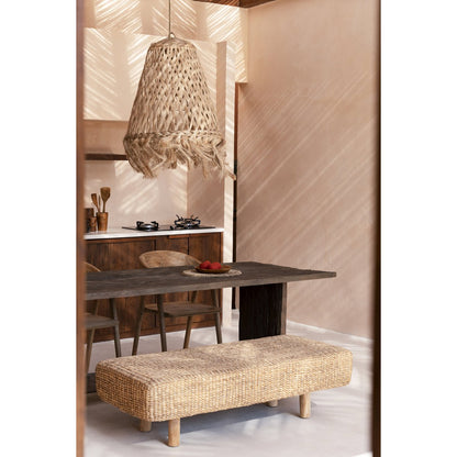 Water Hyacinth Bench - Natural Fiber Seating
