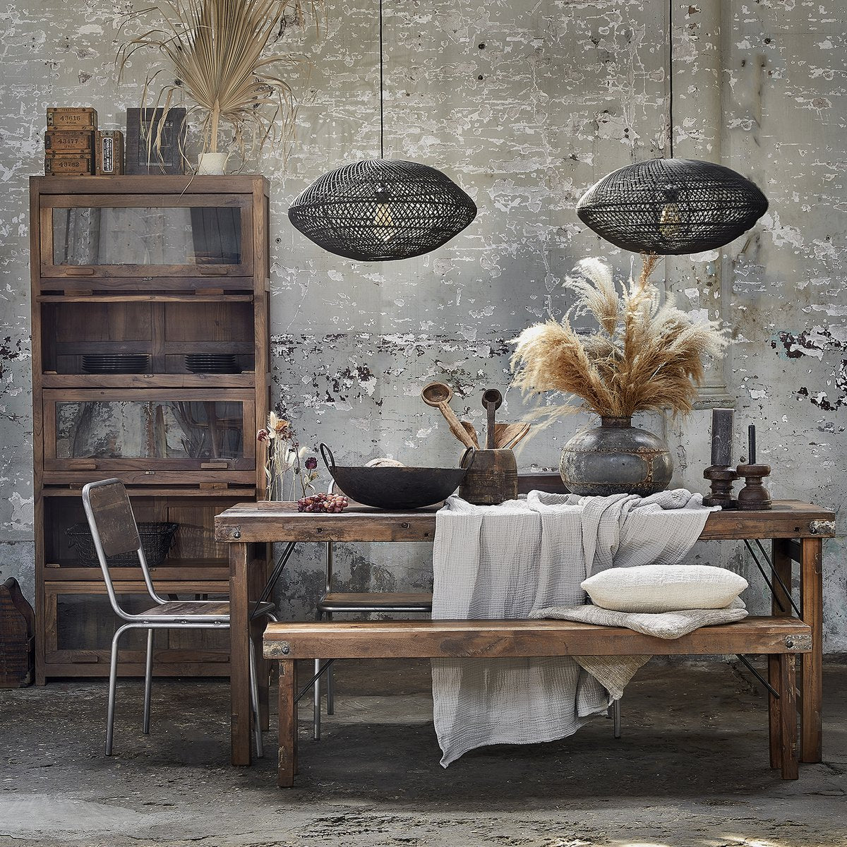 Dining room bench Collapsible 160 cm