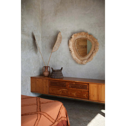 Wall Mirror Arched - Natural Finish - Large