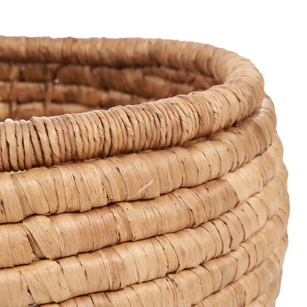 Banana Leaf Storage Basket - Natural Woven Basket for Home Organization