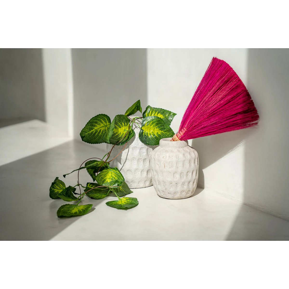 Concrete Vase - Modern Terracotta Floral Vase - Medium