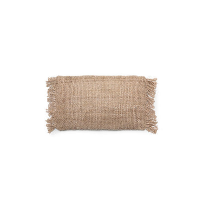 Cotton Beige Cushion Cover - Oh My Gee - Hand-Dyed, 30x50