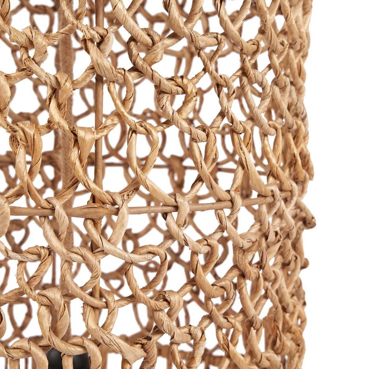 Banana Leaf Pendant Light - Natural Woven Lamp, Large