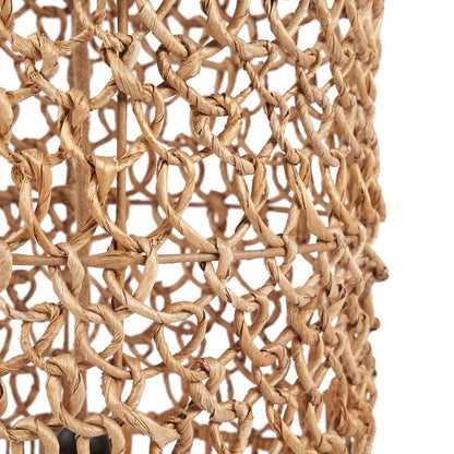 Banana Leaf Pendant Light - Natural Woven Lamp, Large