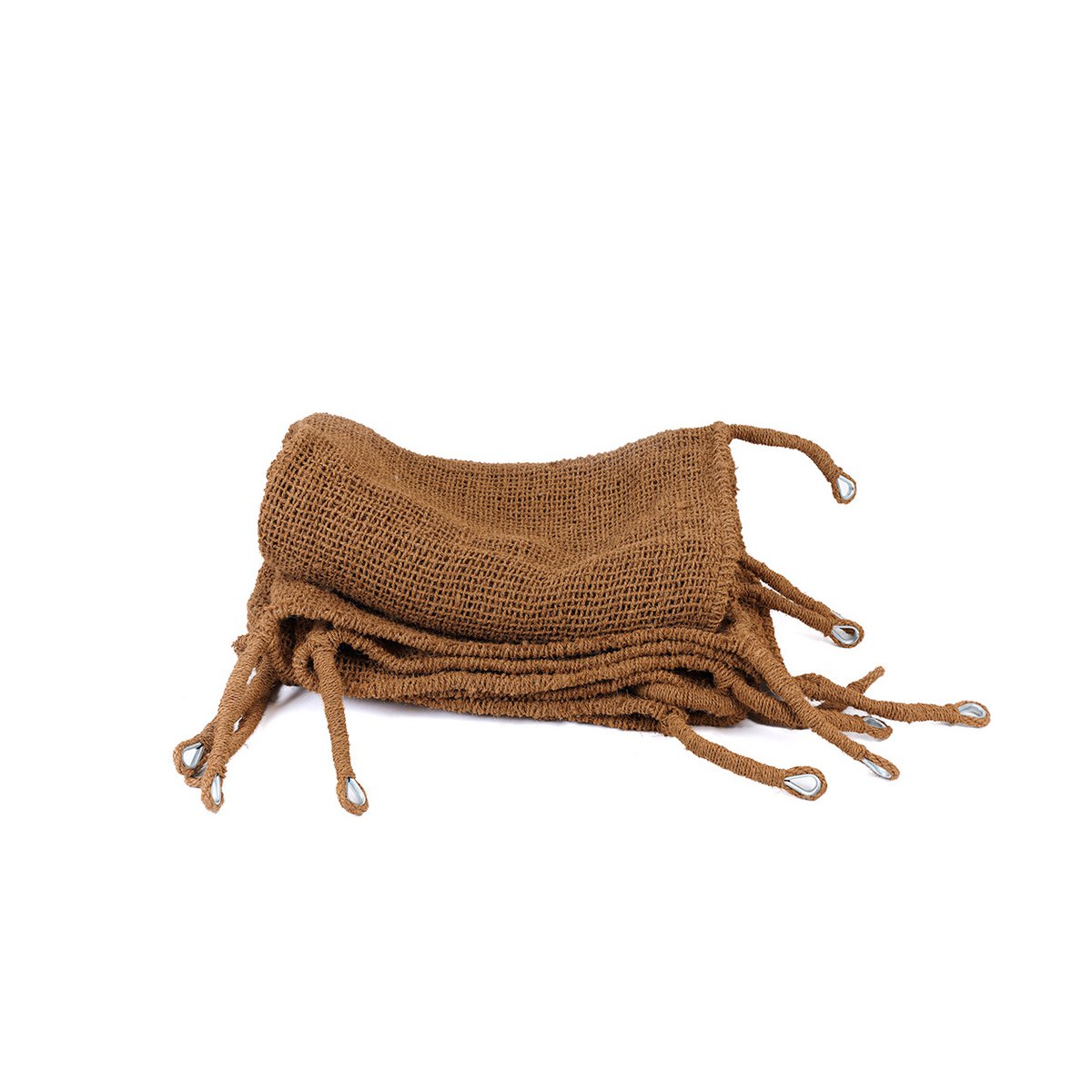Coconut Fiber Sun Umbrella - Rectangular Shade, Natural, 500x300