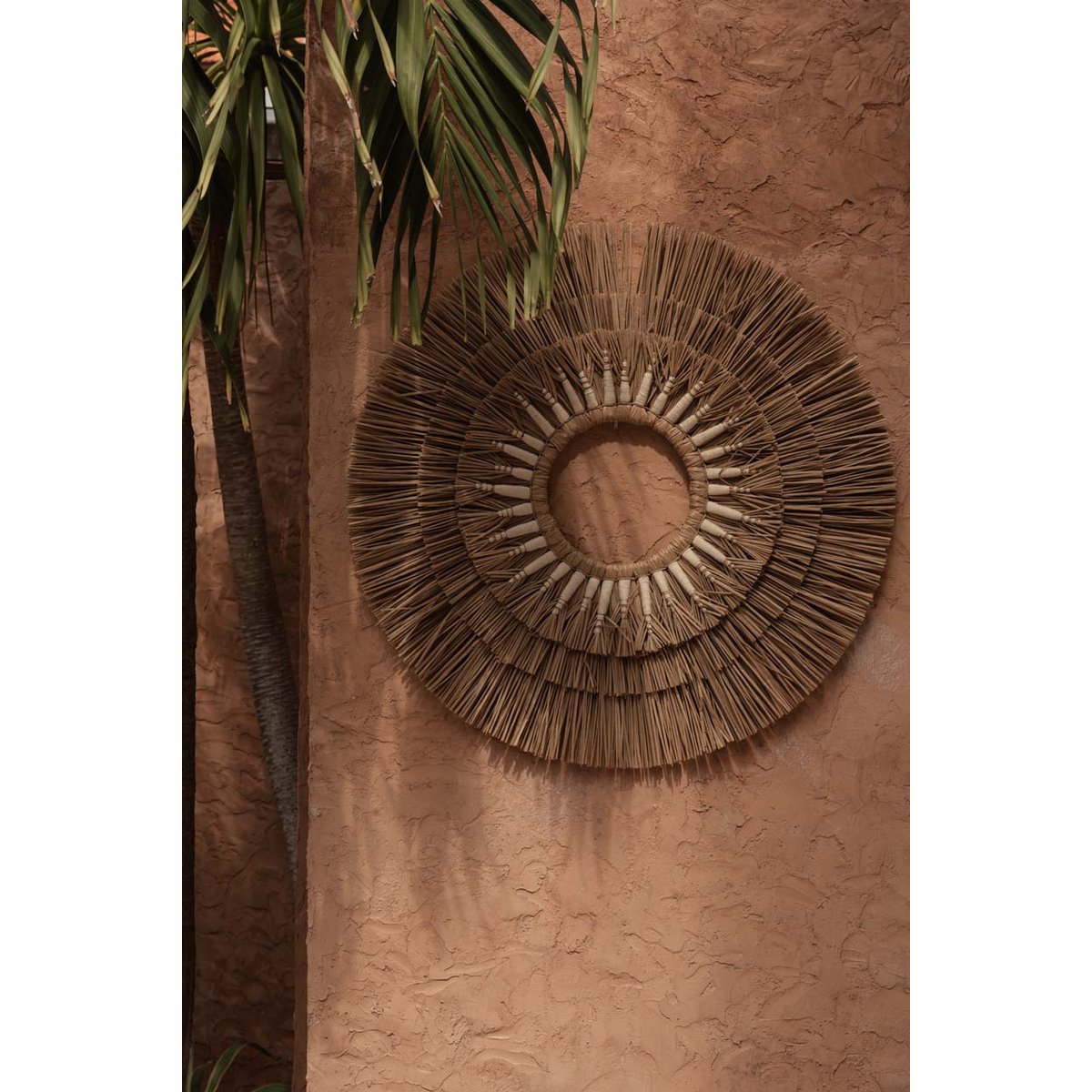 Natural White Wall Decor – Handcrafted Neutral Wall Hanging