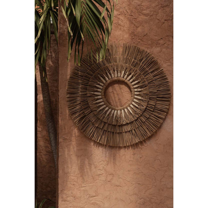 Natural White Wall Decor – Handcrafted Neutral Wall Hanging