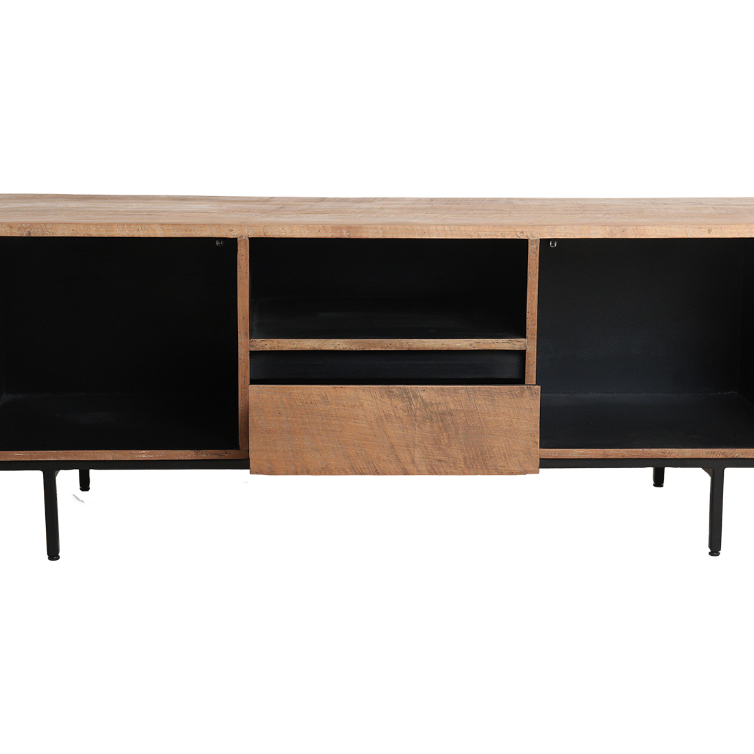 Rhythm teak TV cabinet - 140x45x55 cm