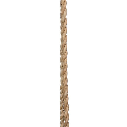 Black Wooden Bead Tassel - Coastal Bohemian Wall Hanging Decor