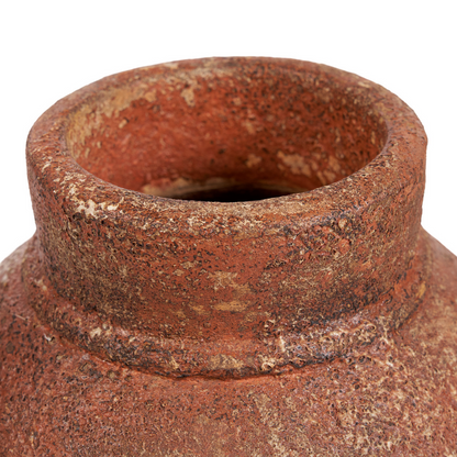 Terracotta Vase - Large Ceramic Amphora - Rustic Style