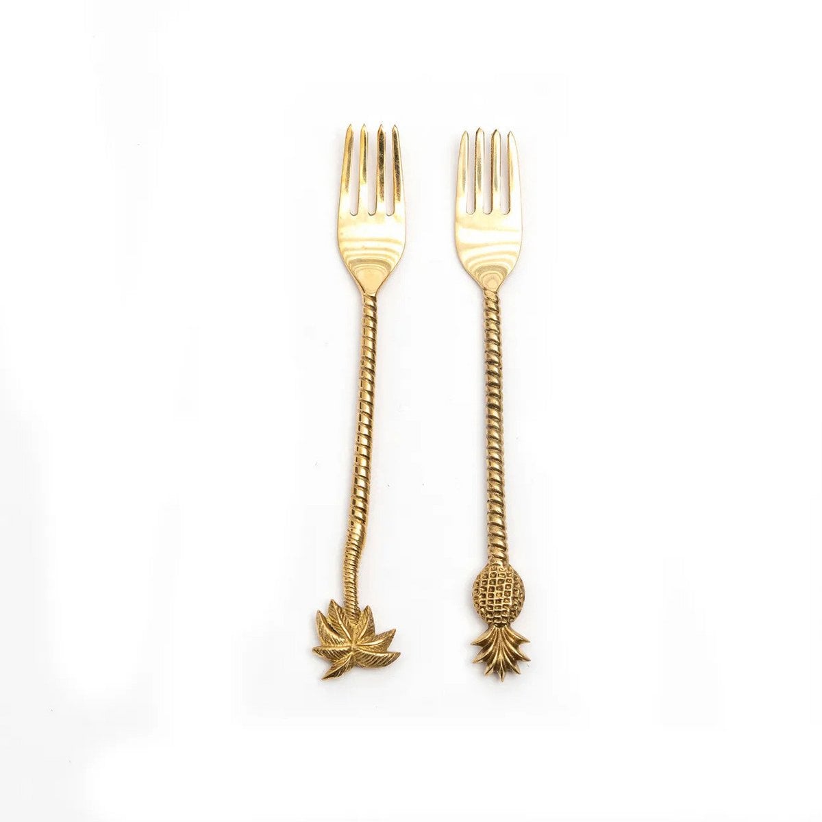 El tenedor de piña - Dorado