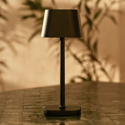 Black Rechargeable Table Lamp Cordless - Ava | Tavellio