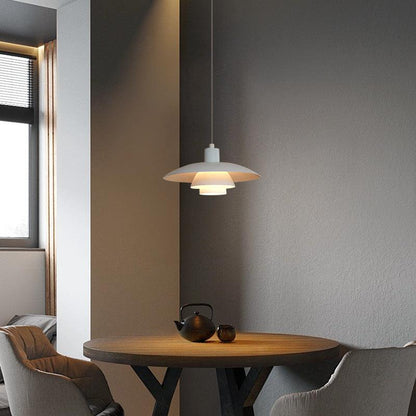 Danish Saucer Lamp | Modern Pendant Light - JUGLANA