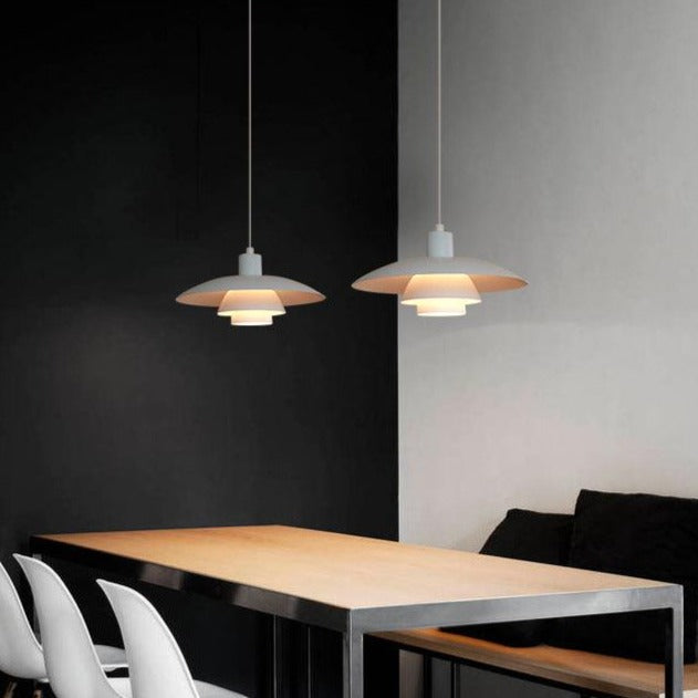 Danish Saucer Lamp | Modern Pendant Light - JUGLANA