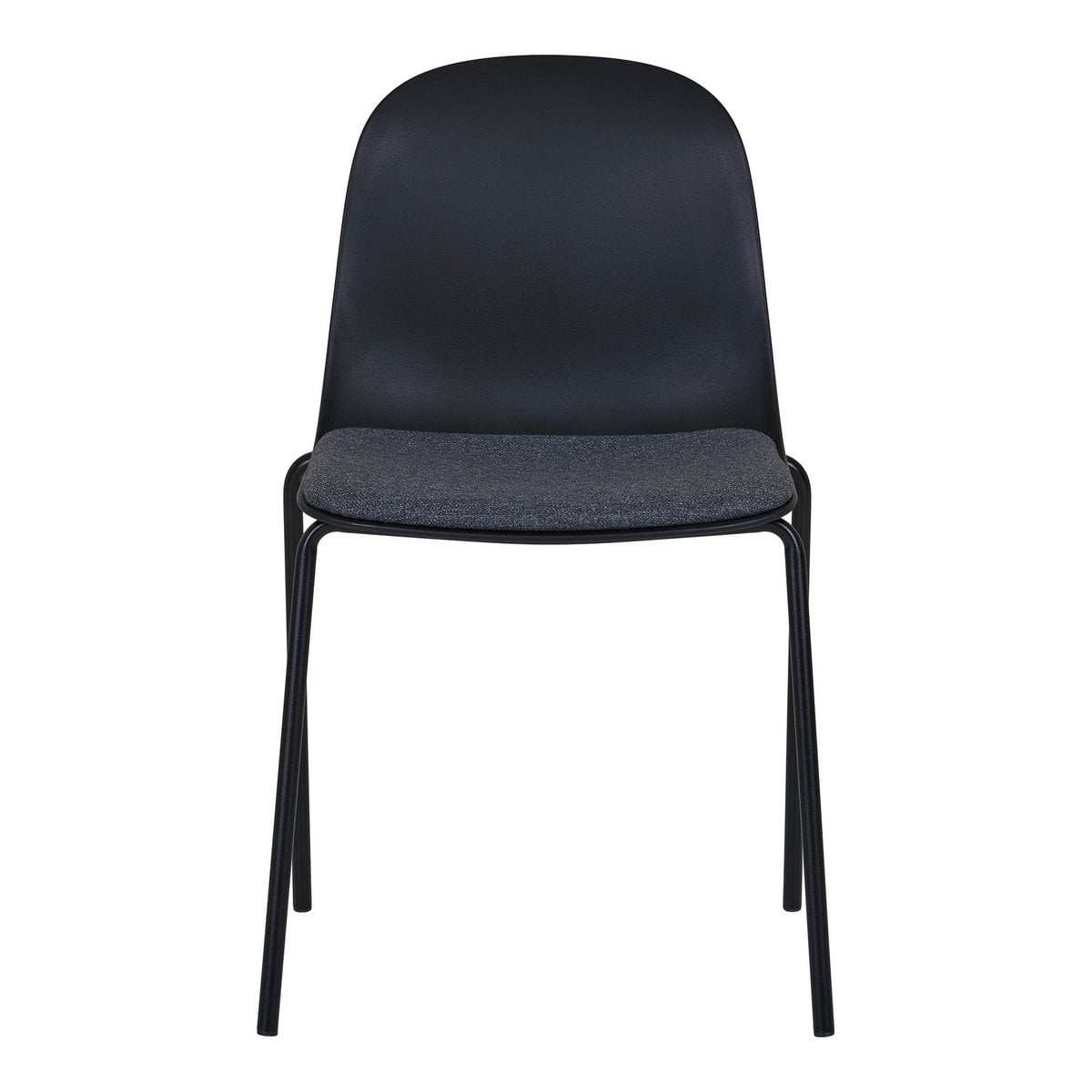 Madalena Dining Chair - Black, 53x50x85cm - Set of 2
