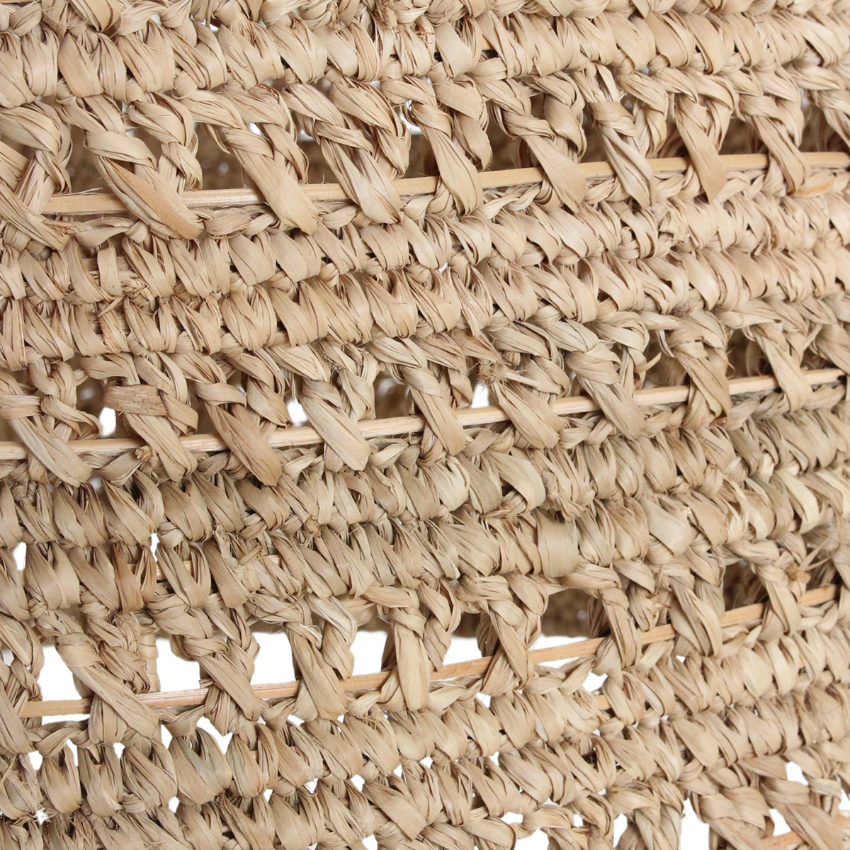 Seagrass Hanging Lamp - Natural Woven Pendant Light, Large
