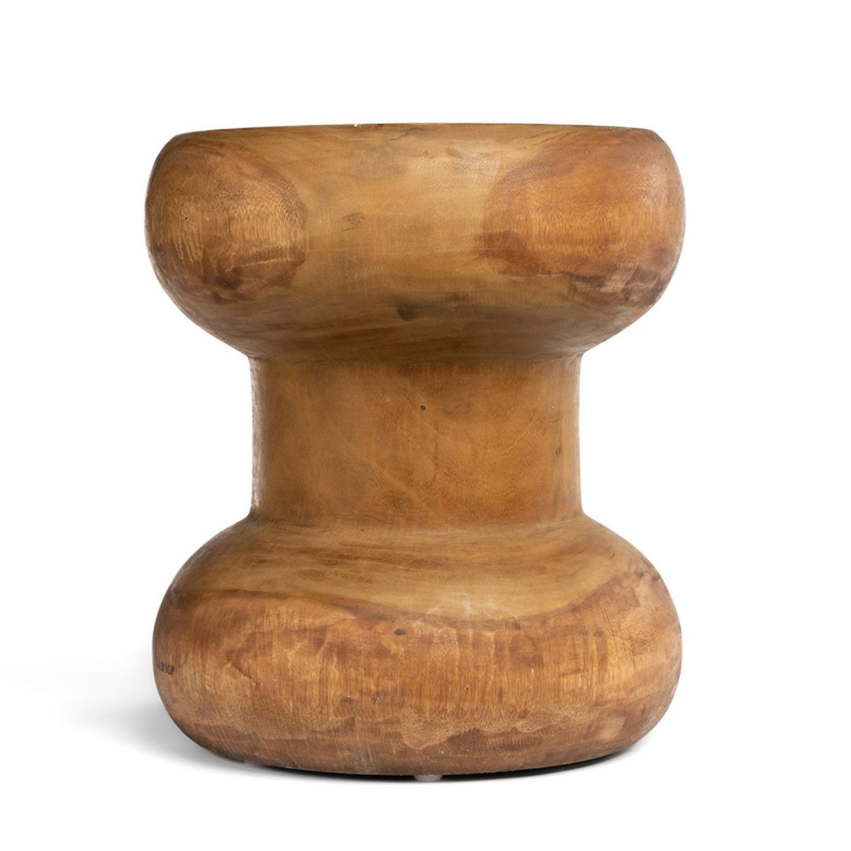 Natural Suar Wood Stool - Wayra Organic Accent Seating