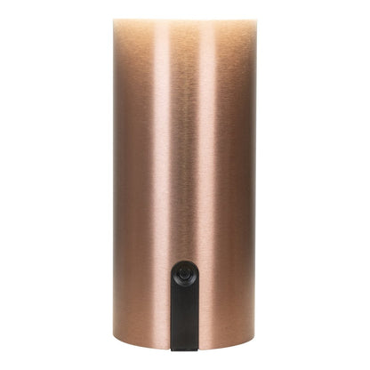 LED Table Lamp - Rechargeable White & Copper Soham