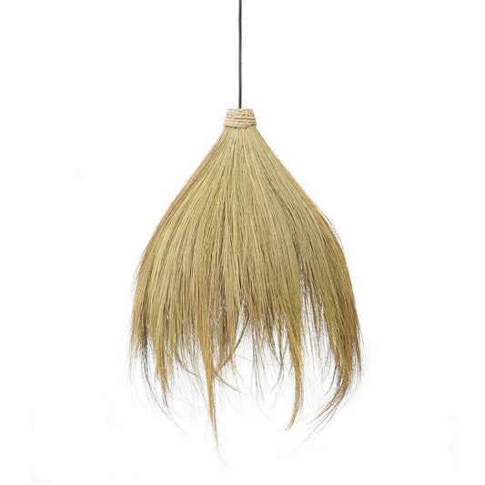 Rayung Grass Pendant Lamp - Natural Woven Hanging Light, Medium