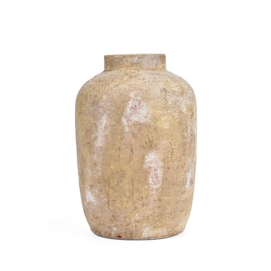 Κεραμικό Βάζο - Cream Terracotta Echo Vase - Medium