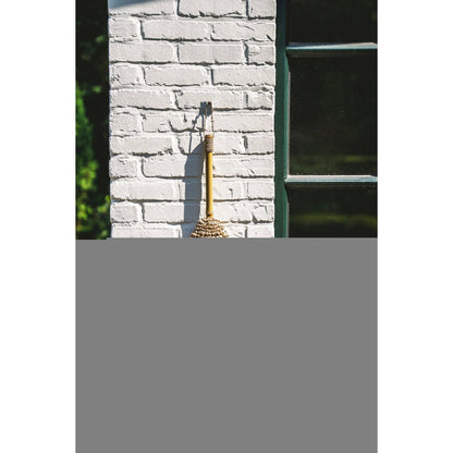 Raffia Broom - Natural Fiber Hand Broom for Gentle Cleaning
